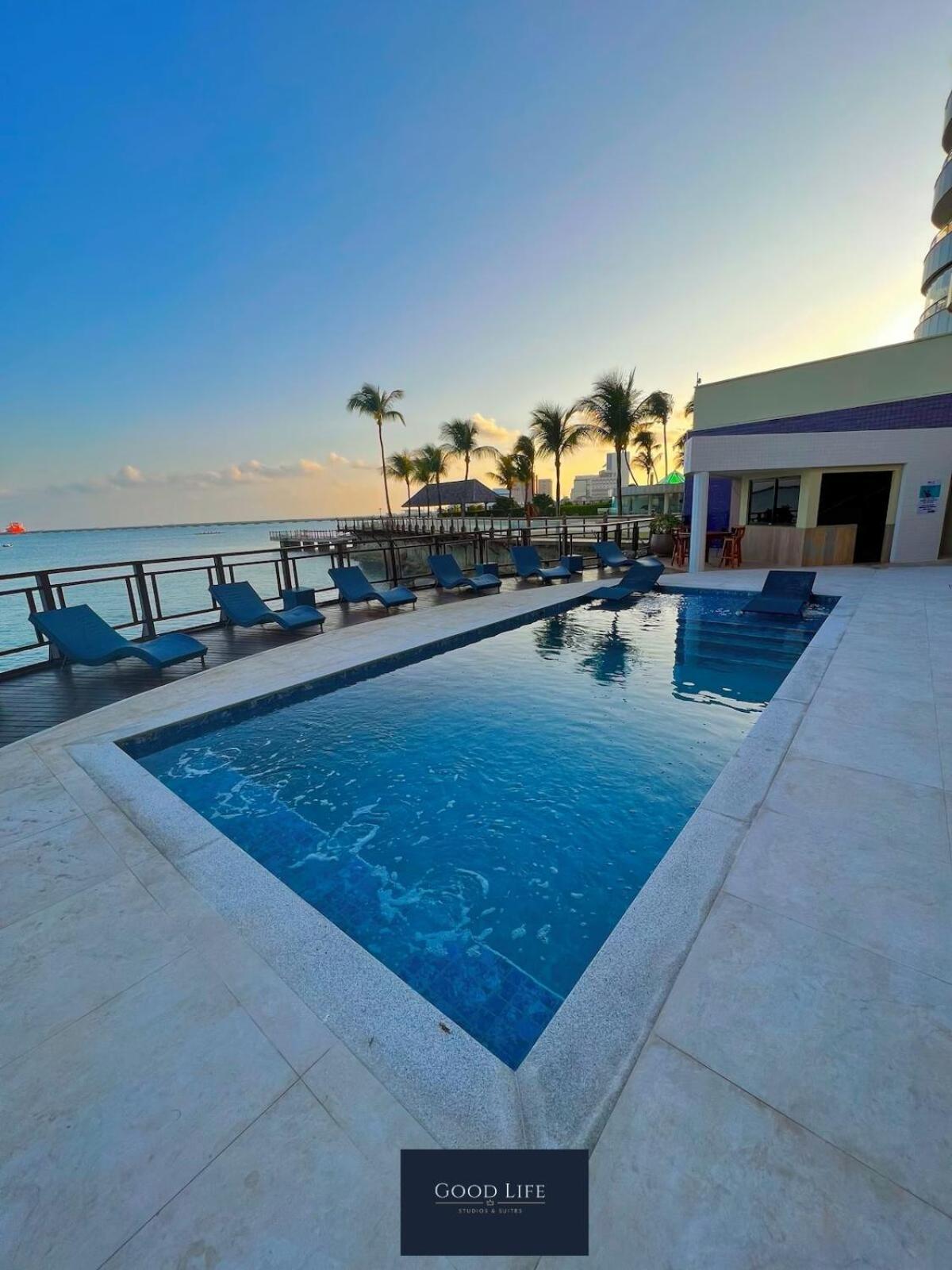 Ferienwohnung Iate Plaza - Calcadao - Frente Mar Flat 603 Fortaleza  Exterior foto